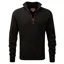 Schoffel Cotton Cashmere Cable 1/4 Zip Jumper in Loden Green